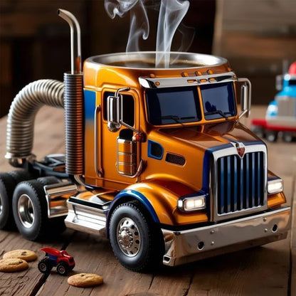 Premium Ceramic Truck Coffee Mug