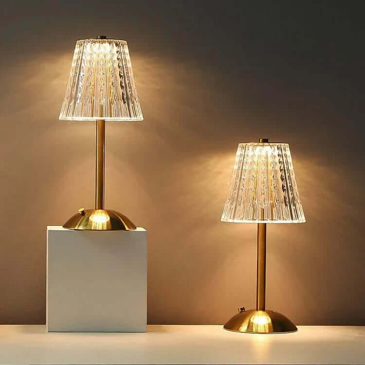 Sensory Led Glass Desk Lamp