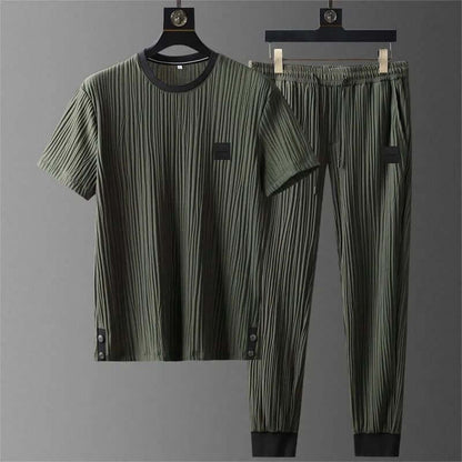 Men's Soft Fleece Jogger Suit - Loose Fit - Luxivelle