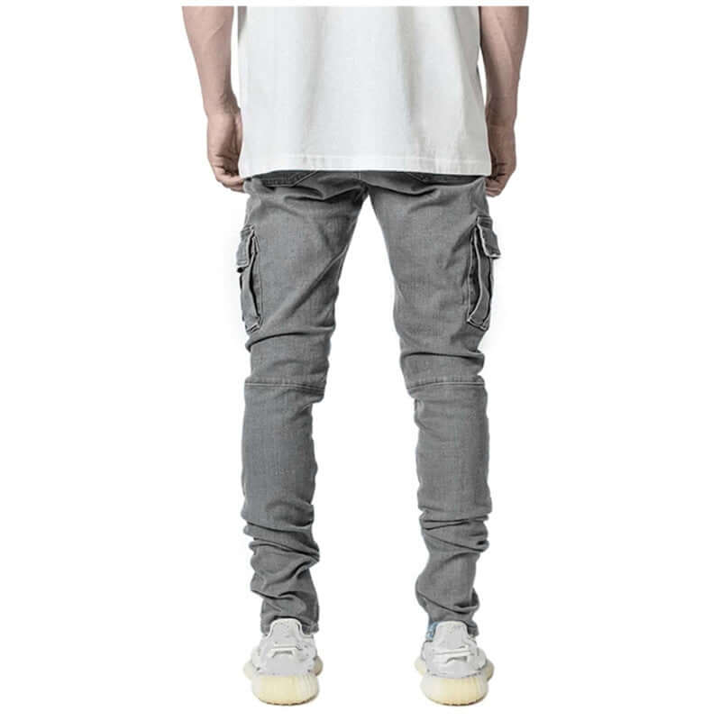 Men's Skinny Straight Leg Casual Jeans