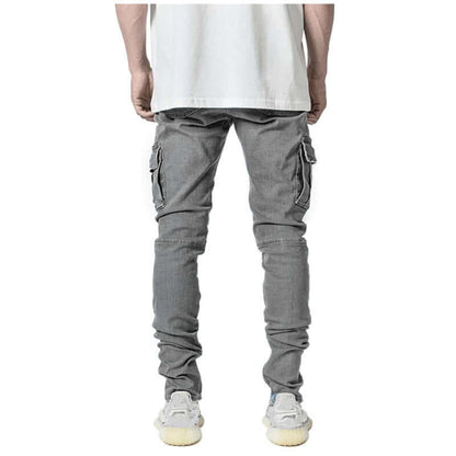 Men's Skinny Straight Leg Casual Jeans