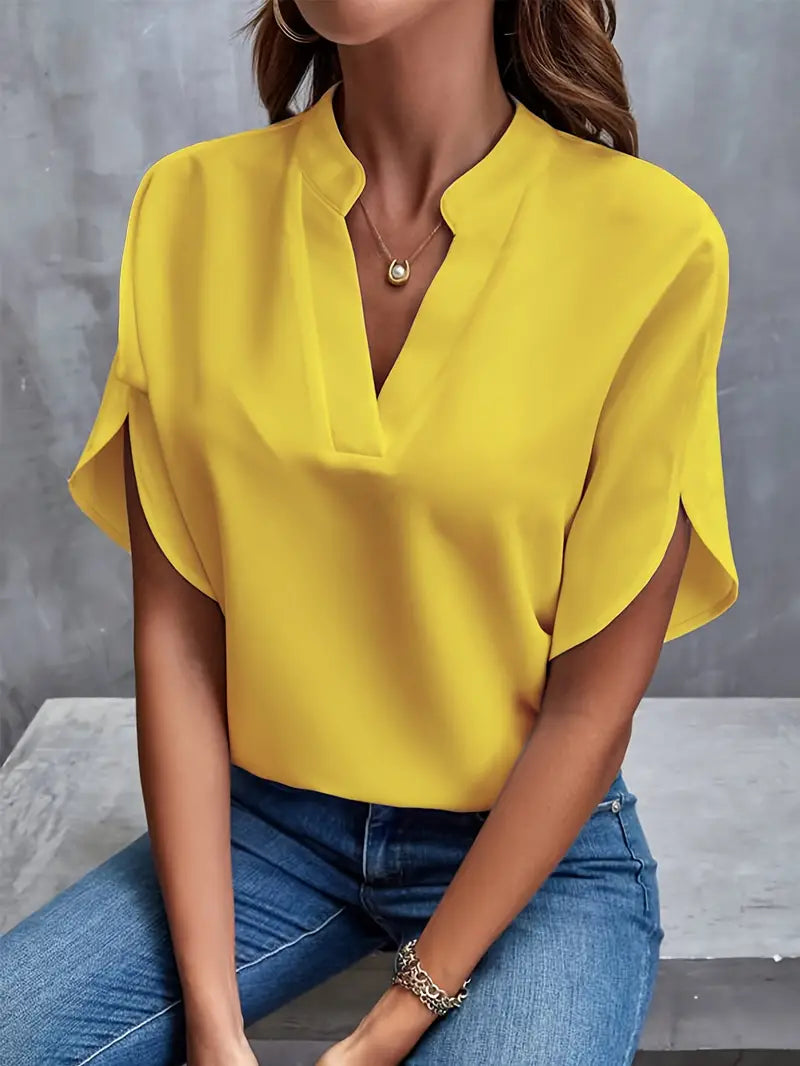 Women's Classic V Neck Top