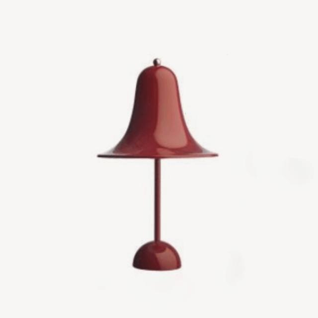 Wireless Desk Lamp with Traditional Shade