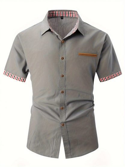 Casual Mens Short Sleeve Tee