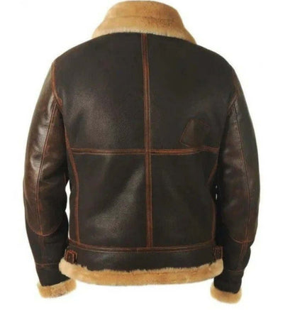 Classic Brown Biker Leather Jacket