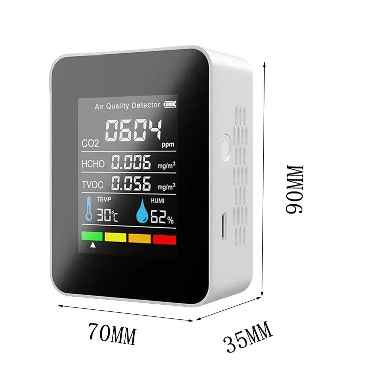 Accurate CO2 Detector with Instant Alerts