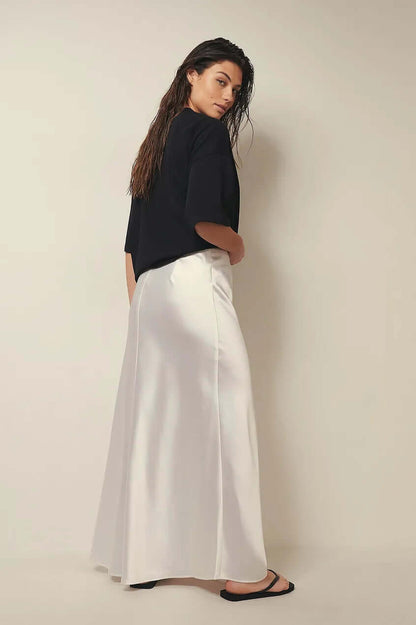 Elegant Long Flowy Skirt