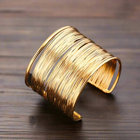 Vintage Style Gold Chain Bracelet - Luxivelle
