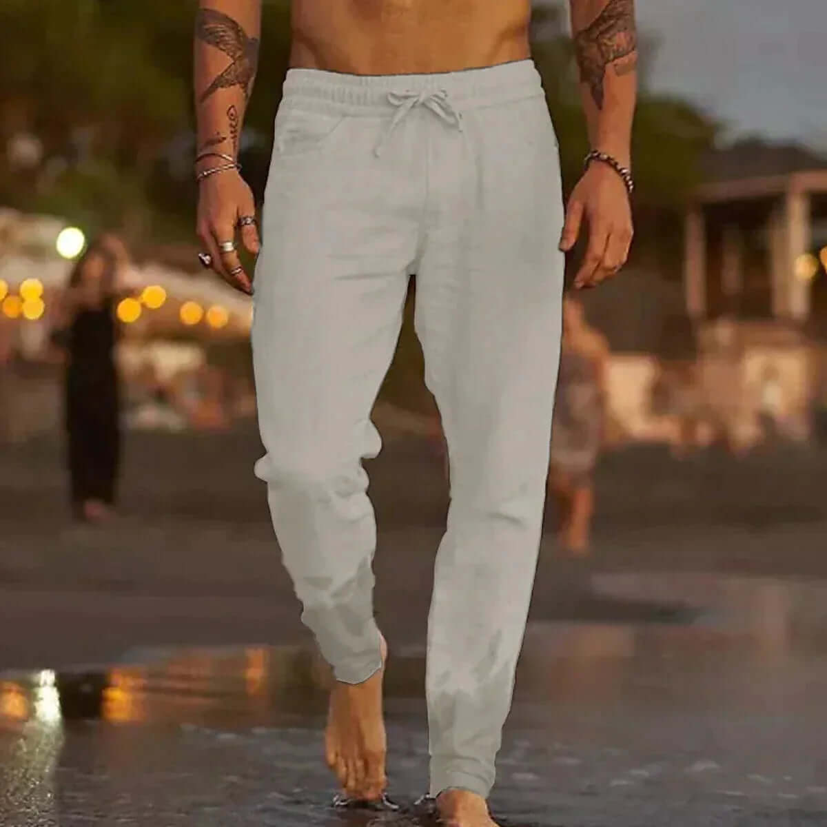 Relaxed Fit Summer Pants for Men - Luxivelle