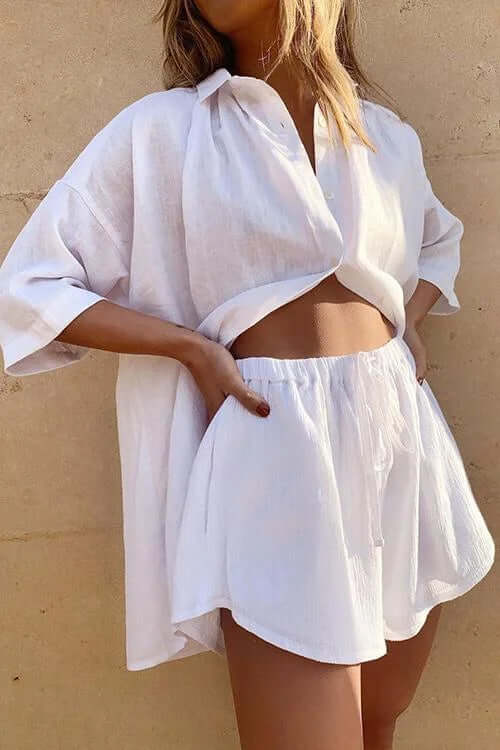 Comfortable Ladies Summer Shorts Outfit