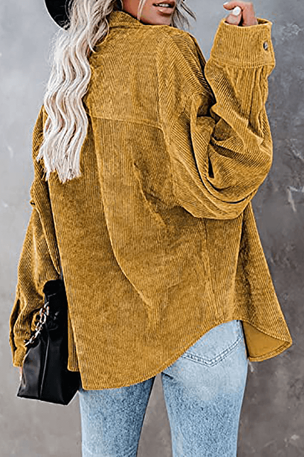 Casual Loose Fit Women's Long Sleeve Top