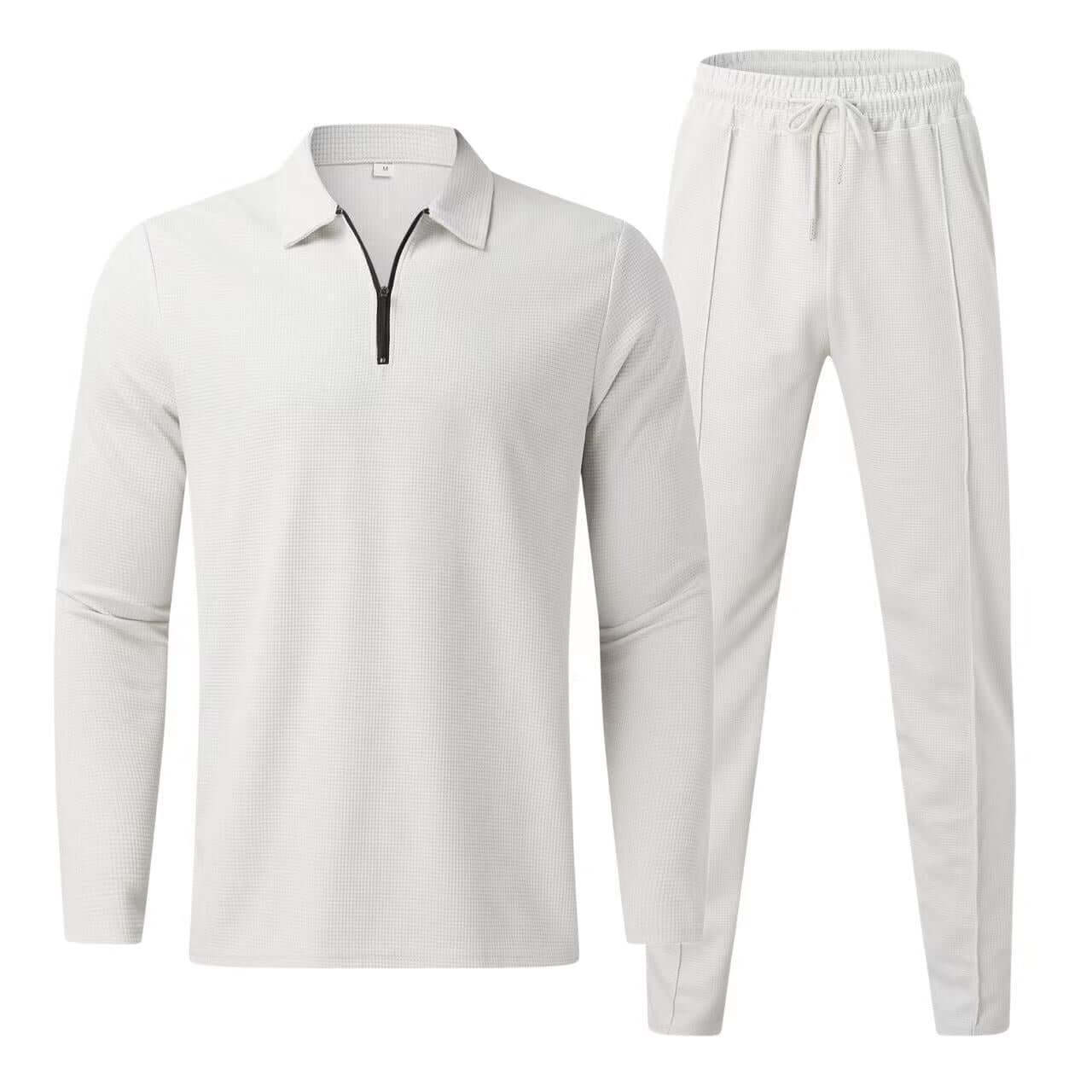 Casual Mens Sports Pants Shirt Set