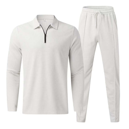 Casual Mens Sports Pants Shirt Set