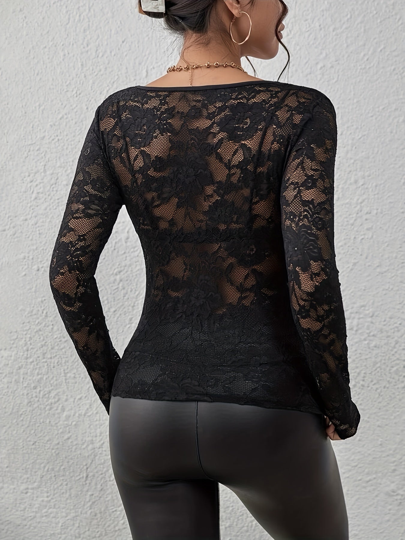 Delicate Floral Blouse for Women