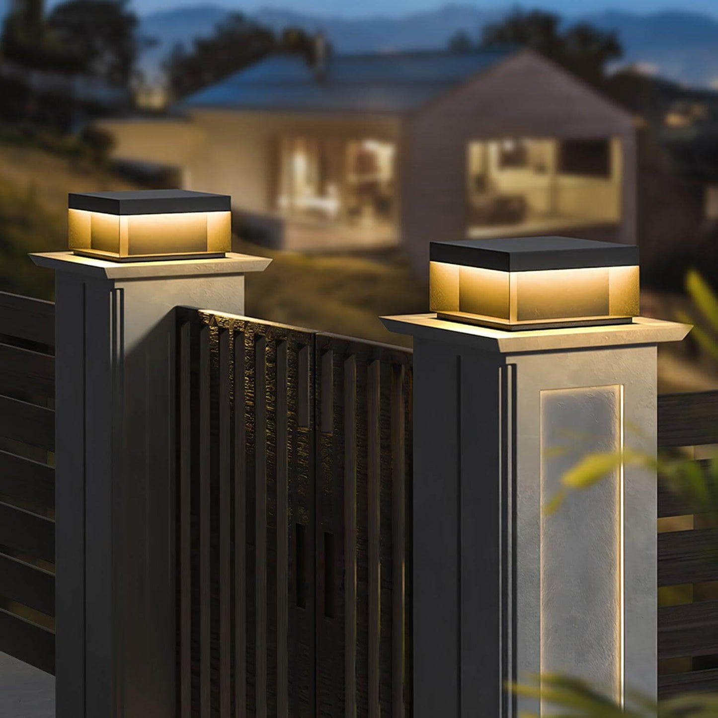 Waterproof Garden Post Lamp - Durable Outdoor Light
