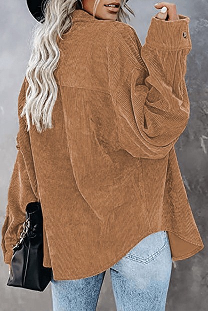 Casual Loose Fit Women's Long Sleeve Top