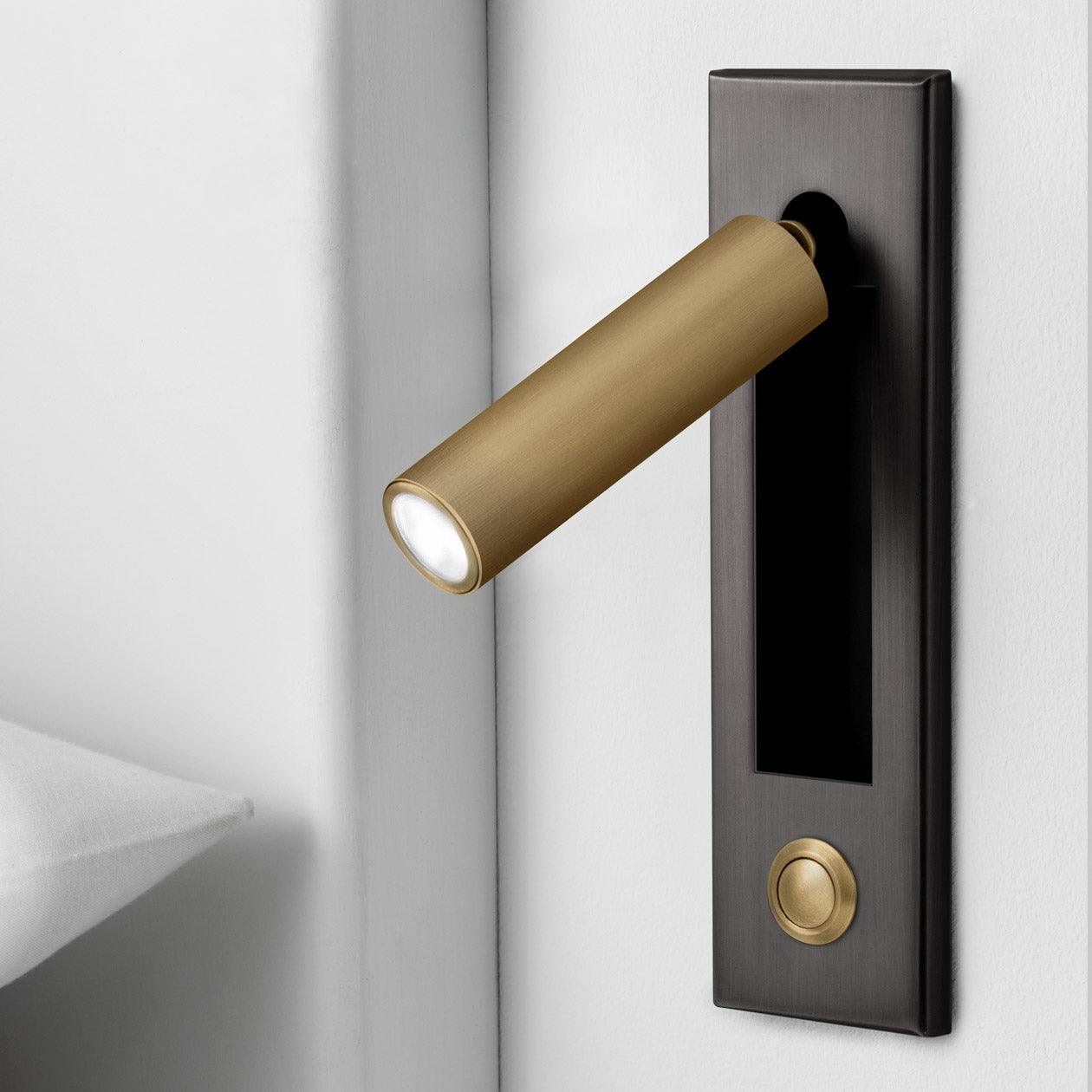 Contemporary Recessed Bedroom Wall Lamp