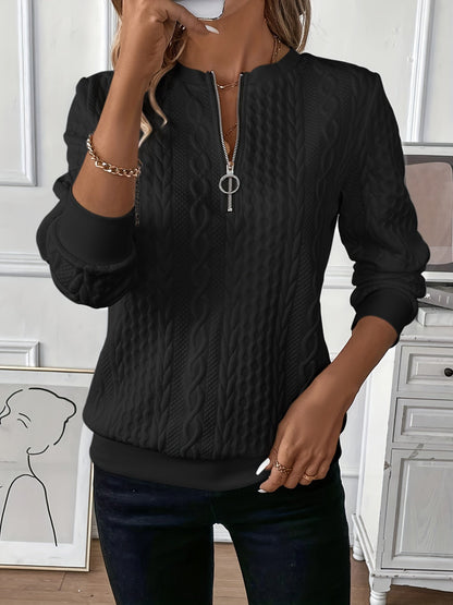 Diana | Zip-up sweater