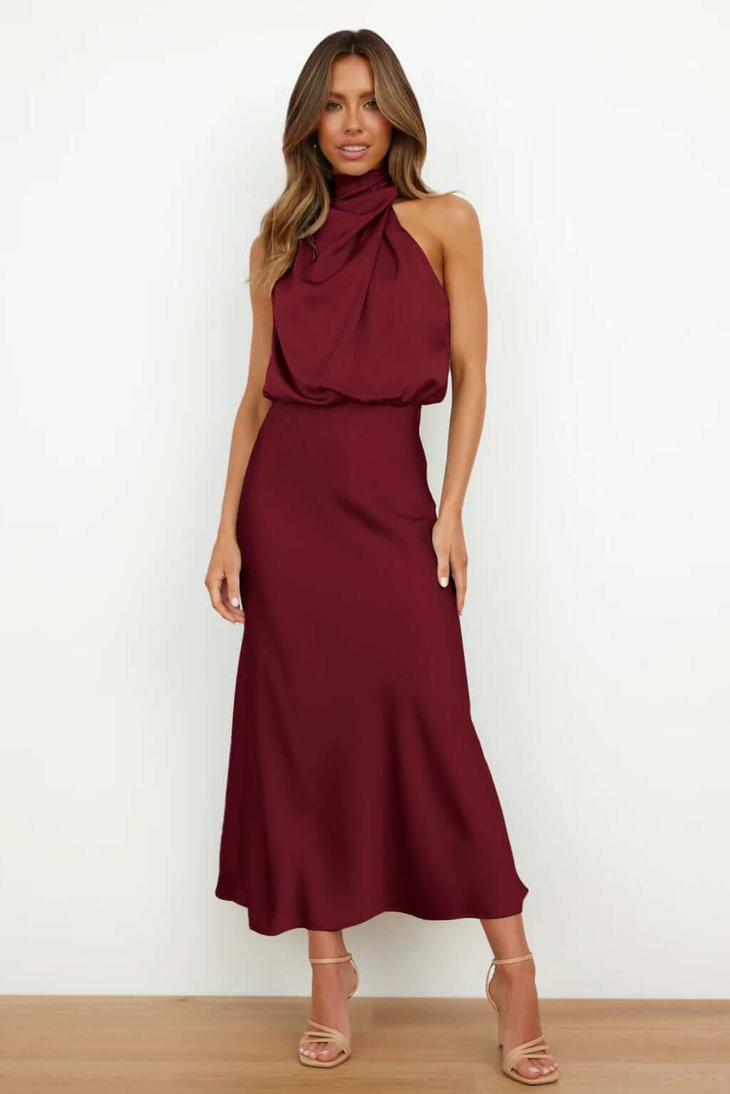 Luxury Silk Formal Gown