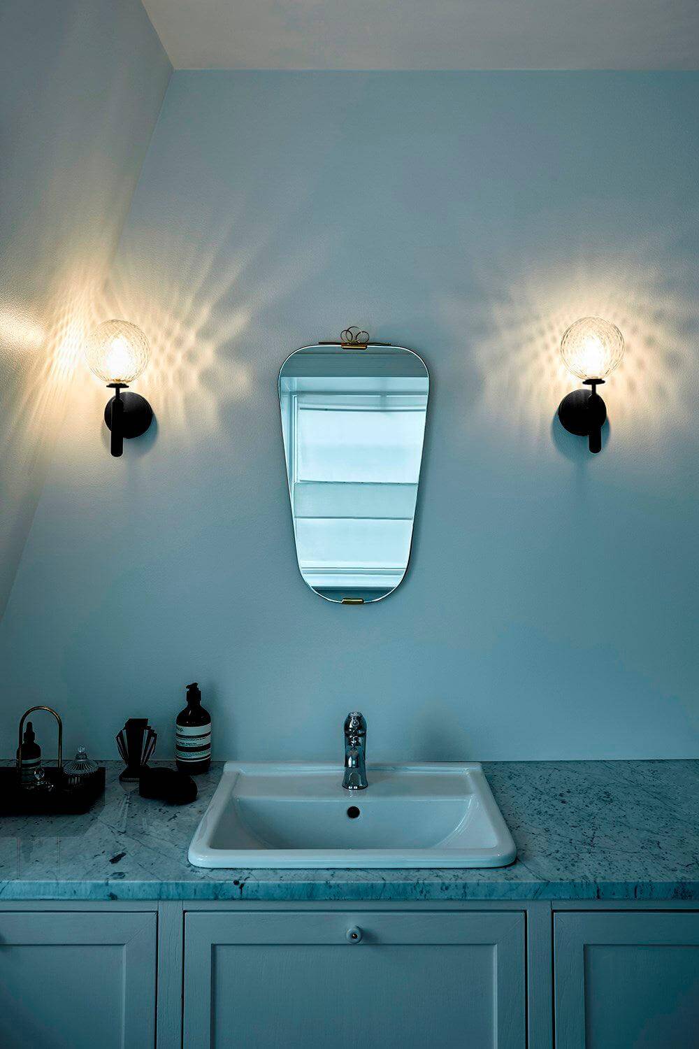 Stylish Glass Wall Light Fixture