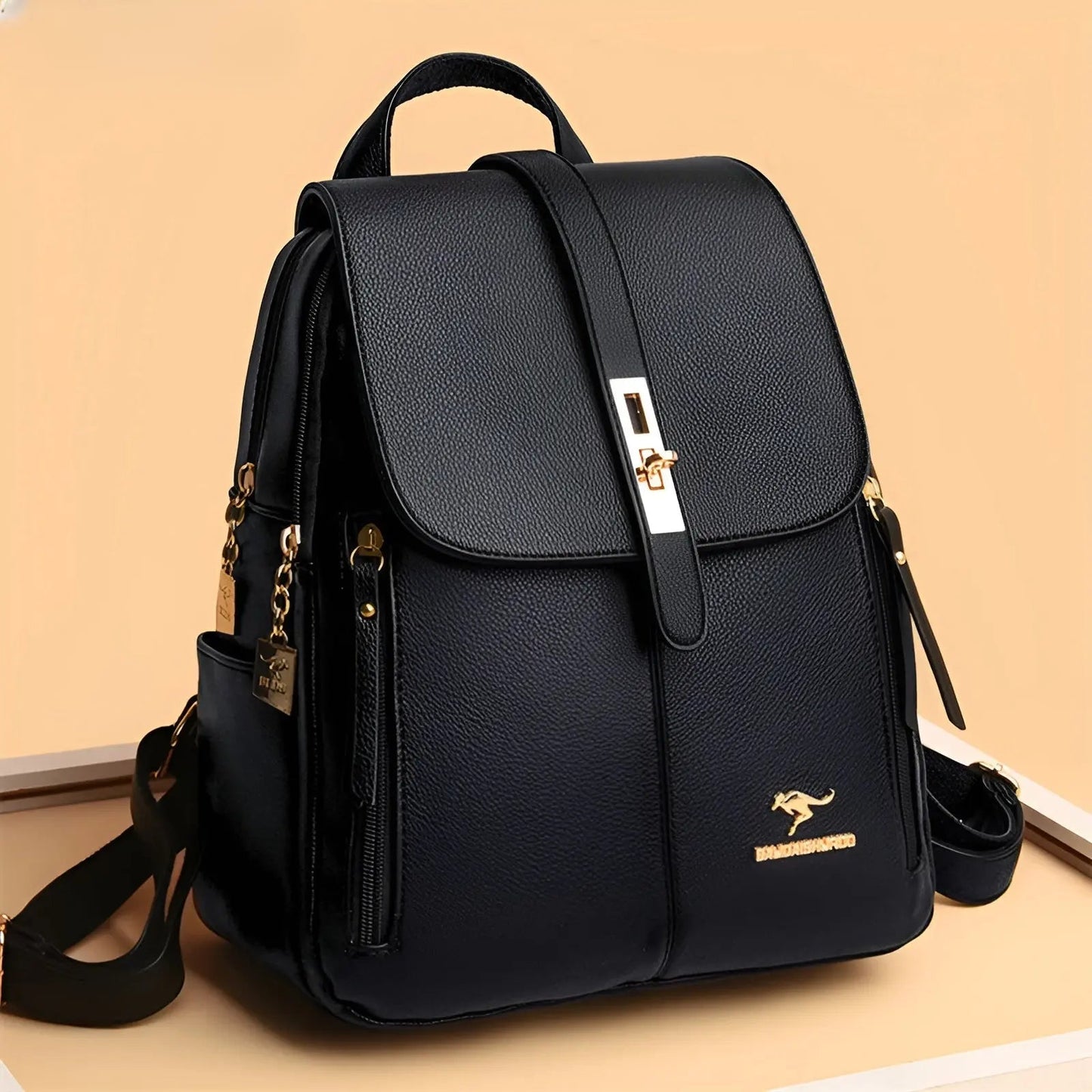 Backpack - Leather Design for Women-2