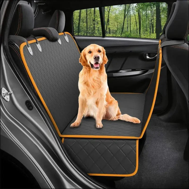 Durable Pet Car Seat Cover with Extra Cushion