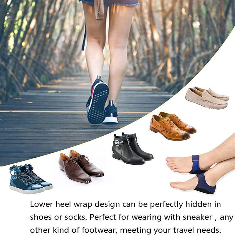 Soft Heel Grips with Airy Pads