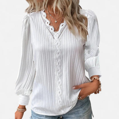 Feminine Fit Elegant Top - Luxivelle