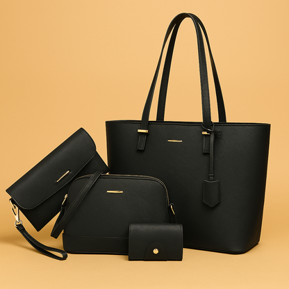 Luxury Tote and Shoulder Bag Combo - Luxivelle