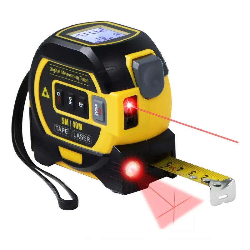 Accurate 3-in-1 Digital Distance Measuring Tool - Luxivelle