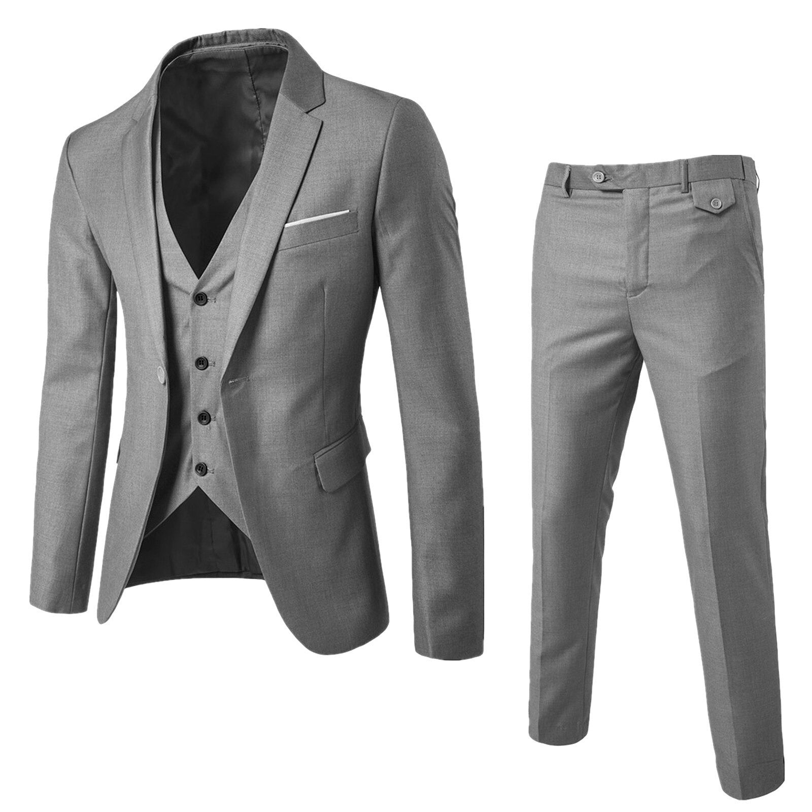 3-part business suits for men 3