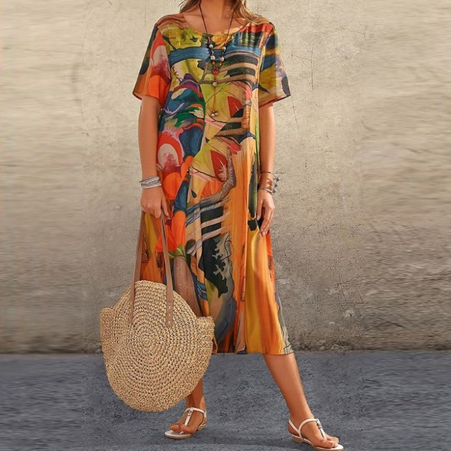 Relaxed Fit Women's Dress