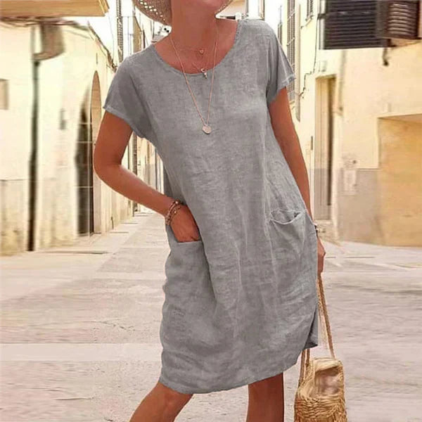 Elsie | Belly Hiding Maternity Dress