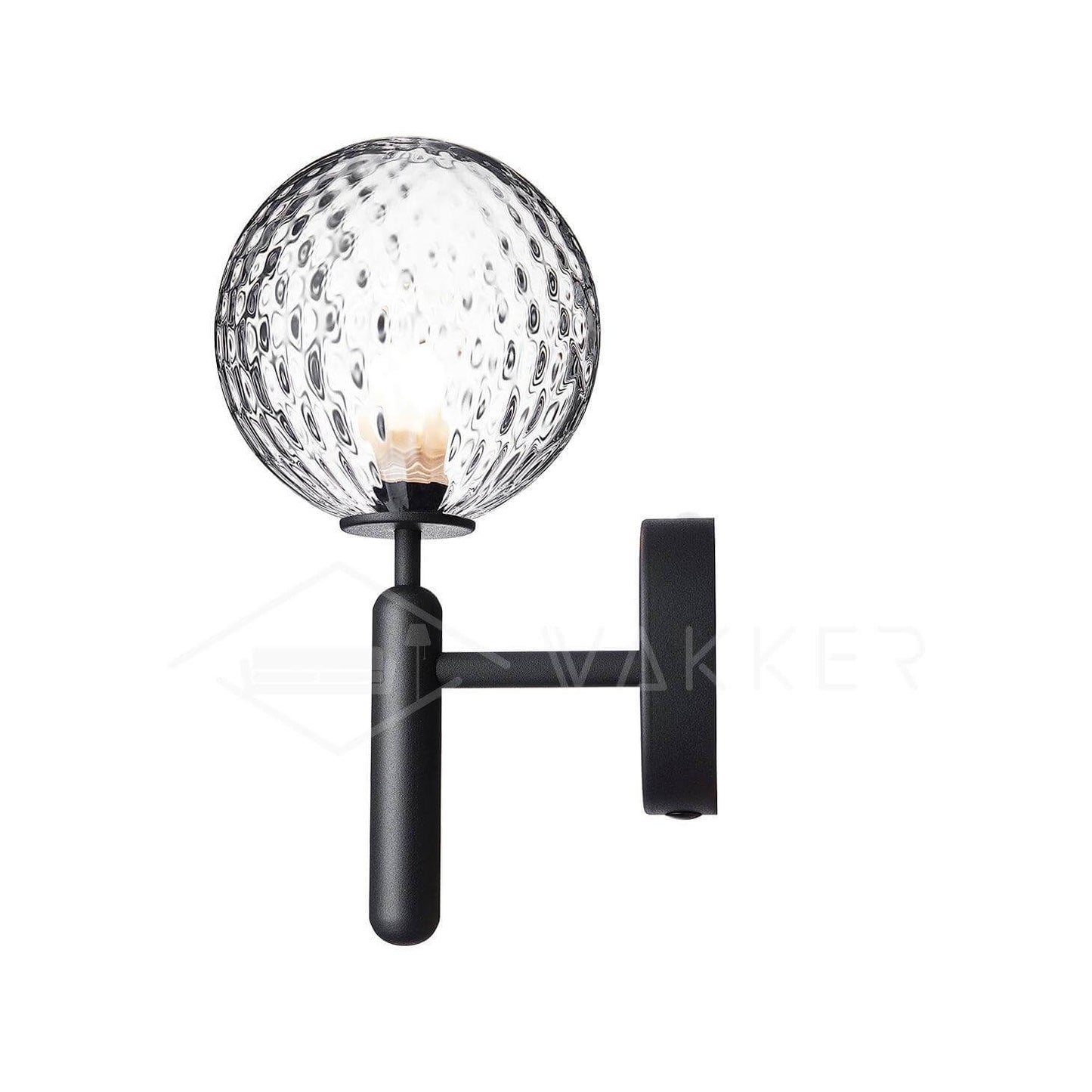 Stylish Glass Wall Light Fixture