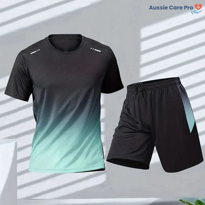 Moisture-Wicking Athletic 2-Piece Sports Set
