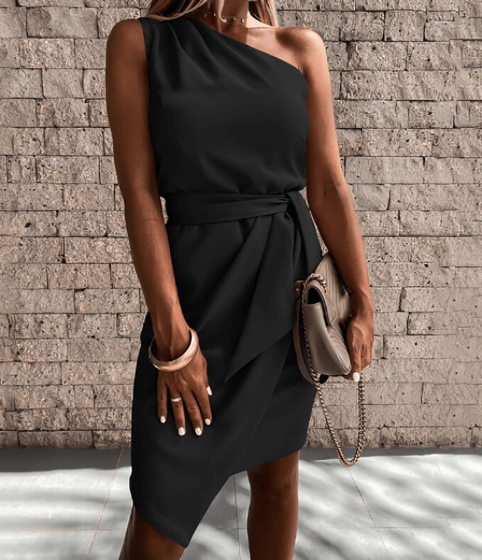 Casual Cap Sleeveless Summer Dress