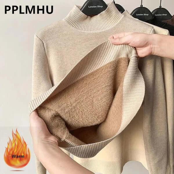 Soft Cozy Women's Knit Sweater - Luxivelle