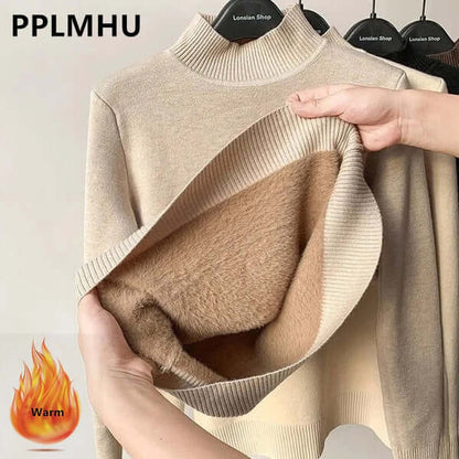 Soft Cozy Women's Knit Sweater - Luxivelle