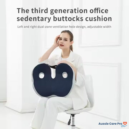 Ergonomic Gel Comfort Seat Cushion for Back Support