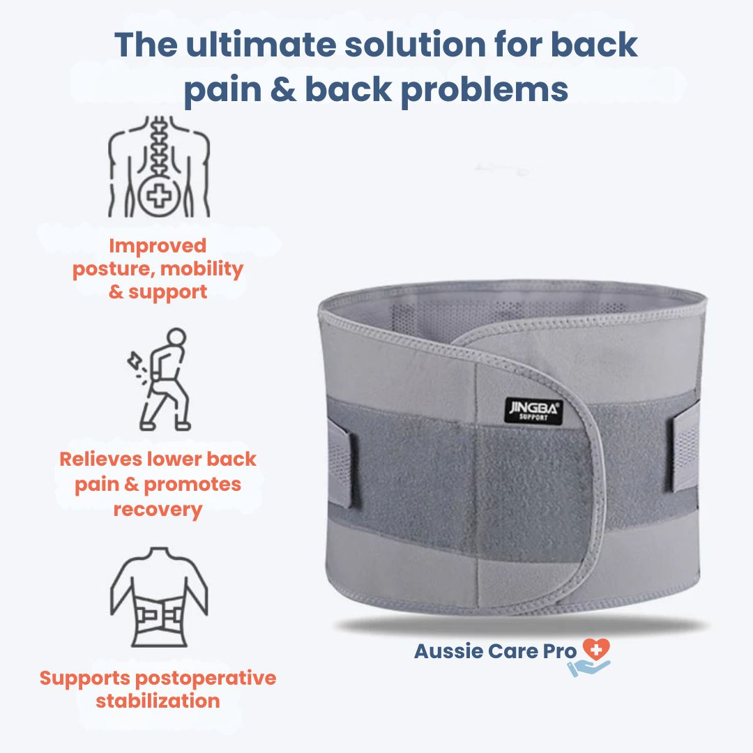 Comfortable Lower Back Support Belt for Pain Relief