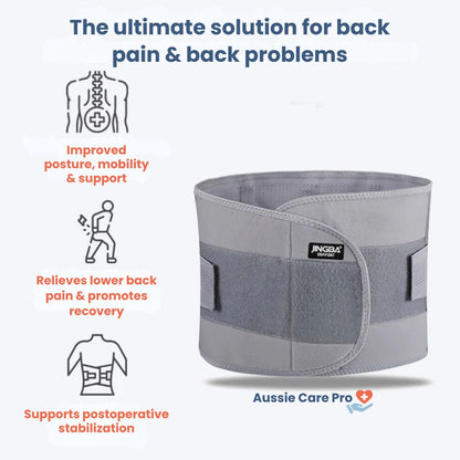 Comfortable Lower Back Support Belt for Pain Relief