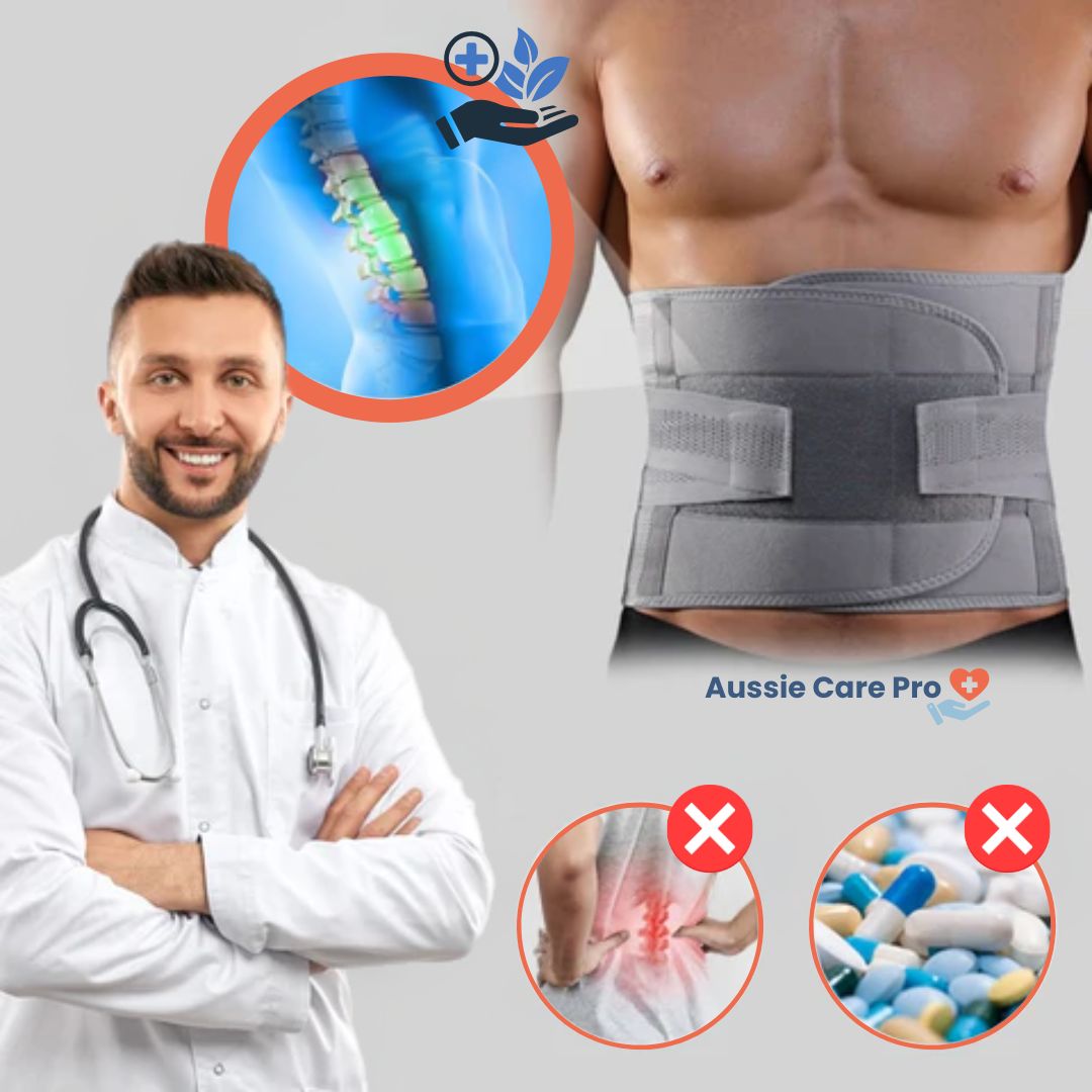 Comfortable Lower Back Support Belt for Pain Relief