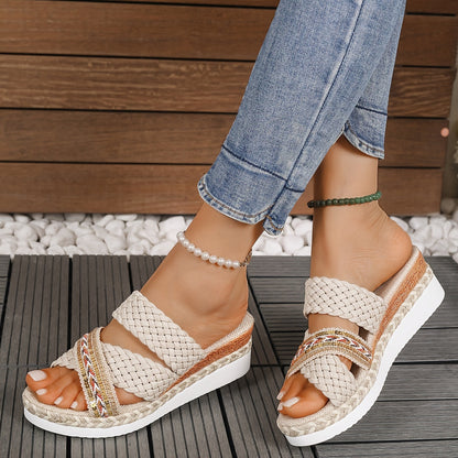 Trendy Braided Flat Sandals