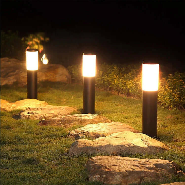 Bright Outdoor Solar Powered LED Lamp - Luxivelle
