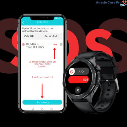 GPS Fitness Smart Watch Tracker