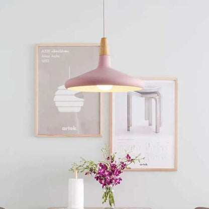 Sleek Metal Hanging Light