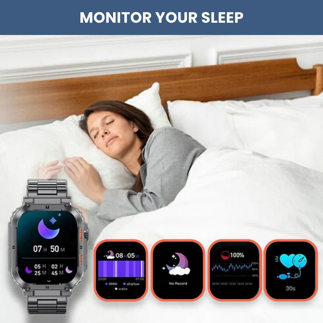 Advanced Fitness Smartwatch – Fast Wireless Connection
