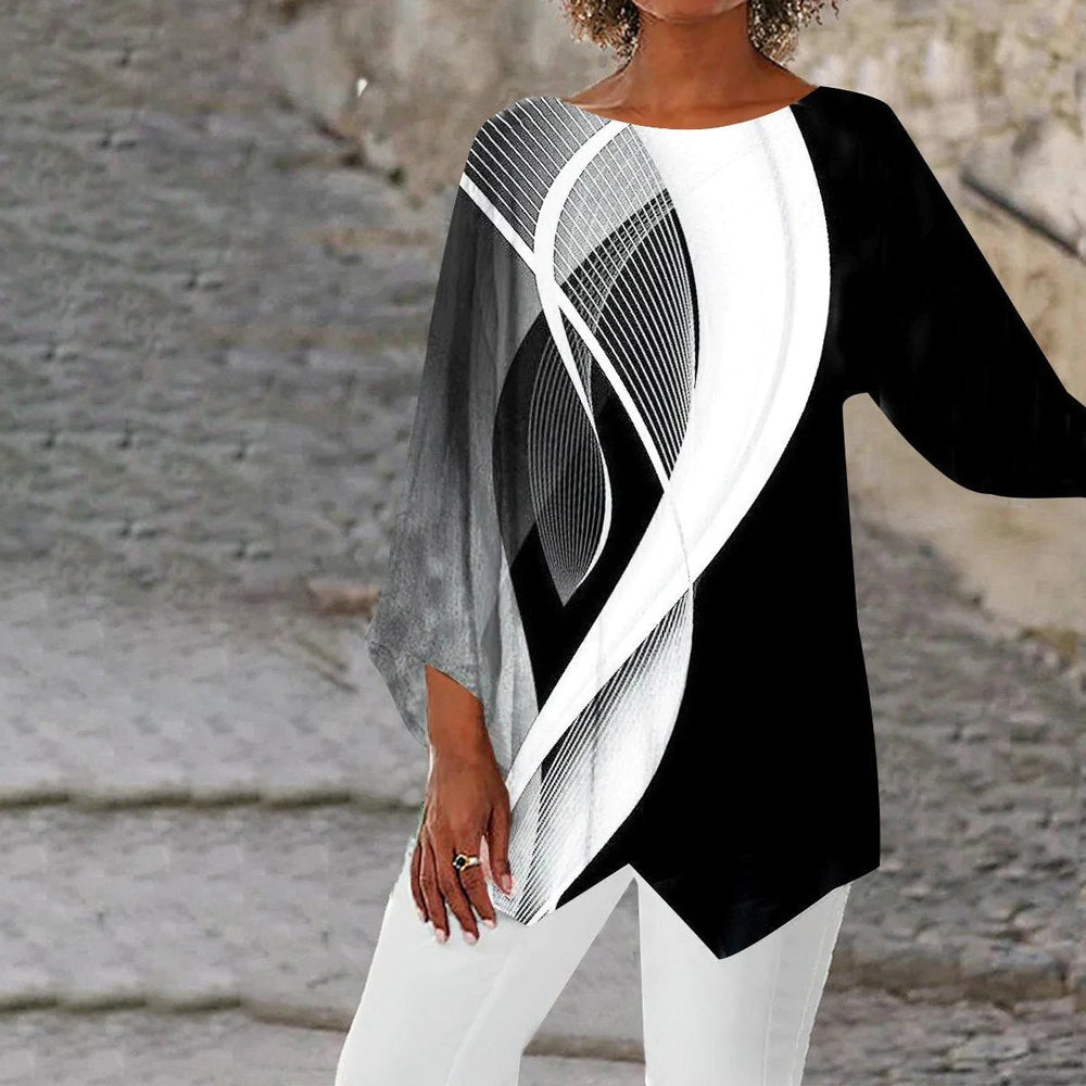 Fashionable Ladies Short Sleeve Shirt