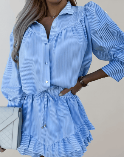 Relaxed Fit Two Piece Women's Suit