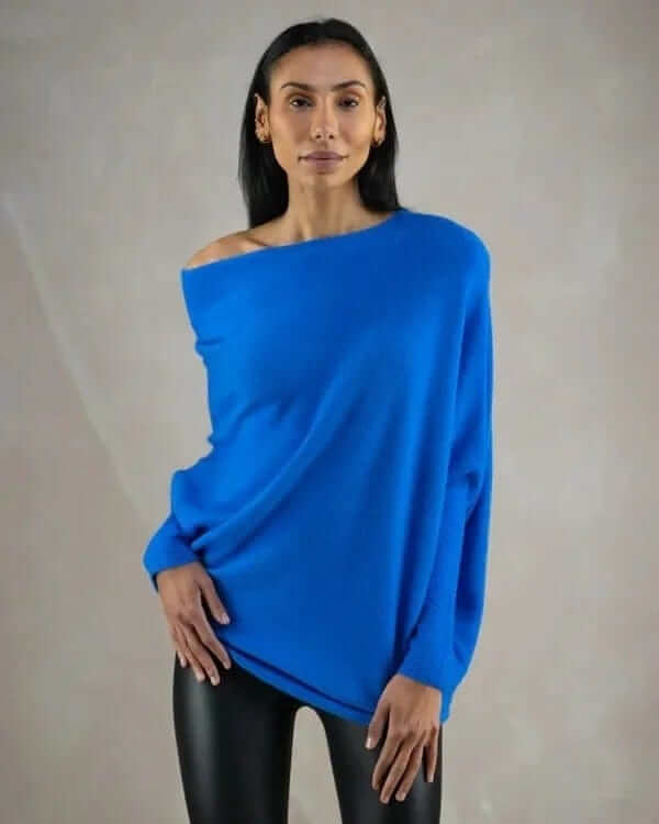 Relaxed Fit Soft Knit Sweater